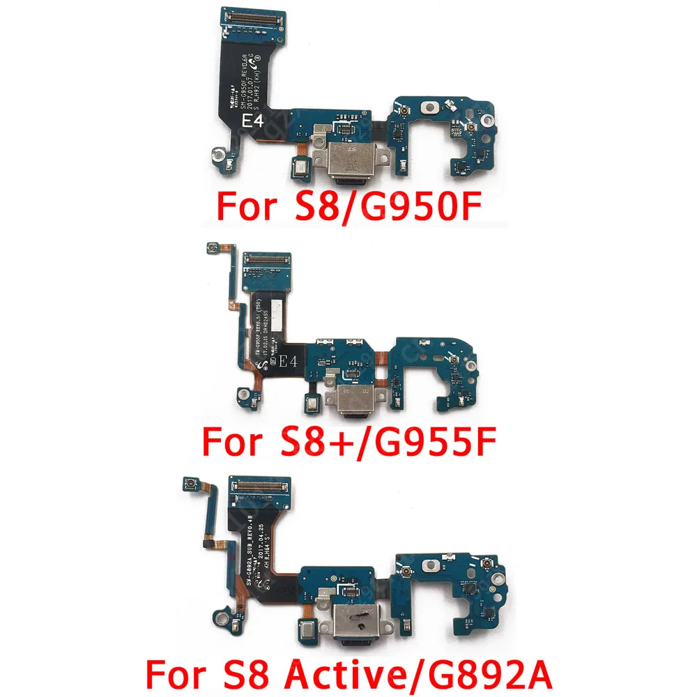Оригинальный зарядный порт для Samsung Galaxy S8 Plus активная зарядная плата USB-разъем