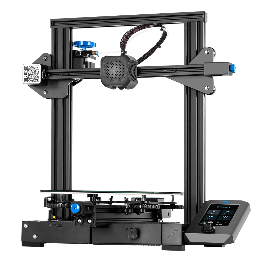 Ender-3 V2 3D printer Slilent Mianboard TMC2208 UI&4.3Inch Color Lcd Carborundum Glass Bed Creality printer 3D
