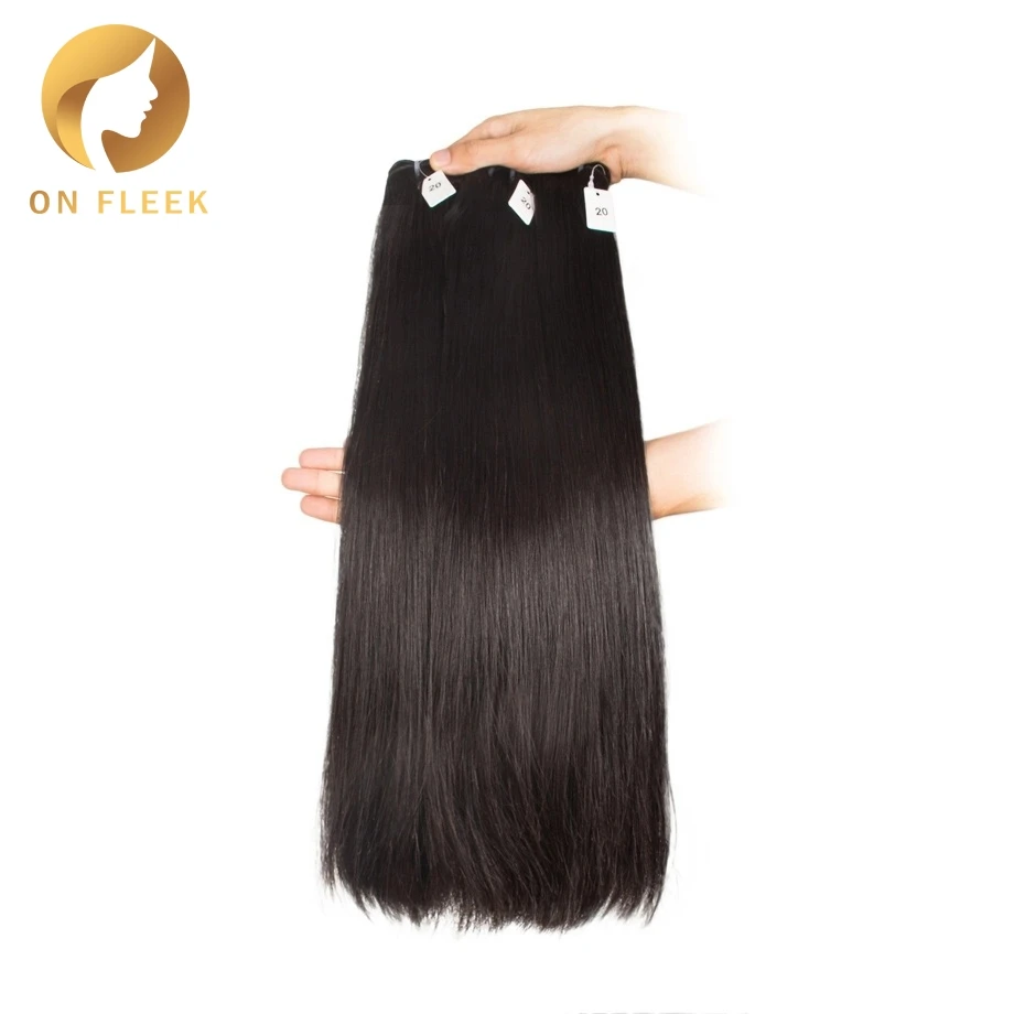 Бразильские прямые волосы двойного плетения remy пряди для наращивания волос