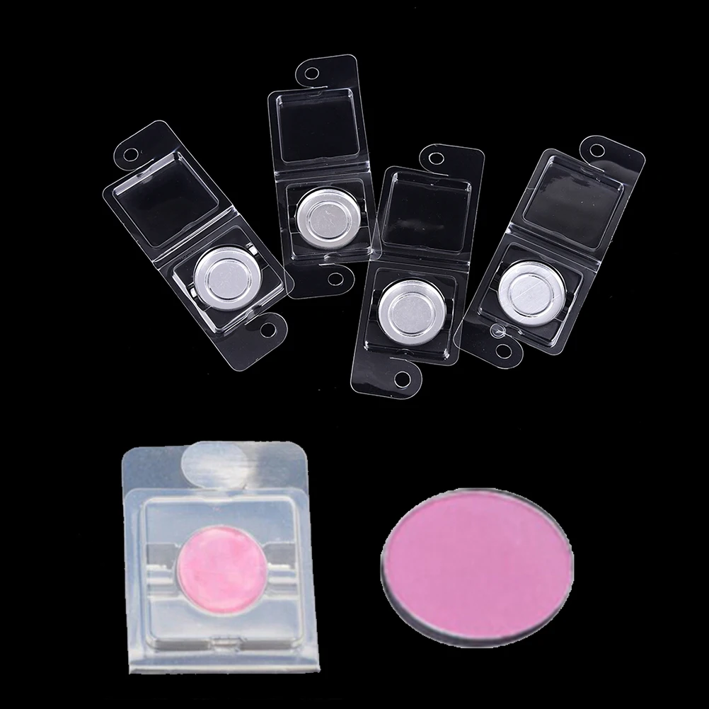 

10pcs/lot Empty Plastic Eyeshadow Powder Case DIY Clear Lip Rouge Subpackage Small Sample Packing Case For Blush 10X26.5mm