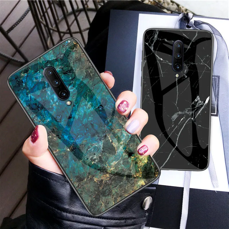 Чехол из закаленного стекла для Oneplus 5 6 7 Pro чехол s On One plus 5T 6T 7Pro бампер OnePlus