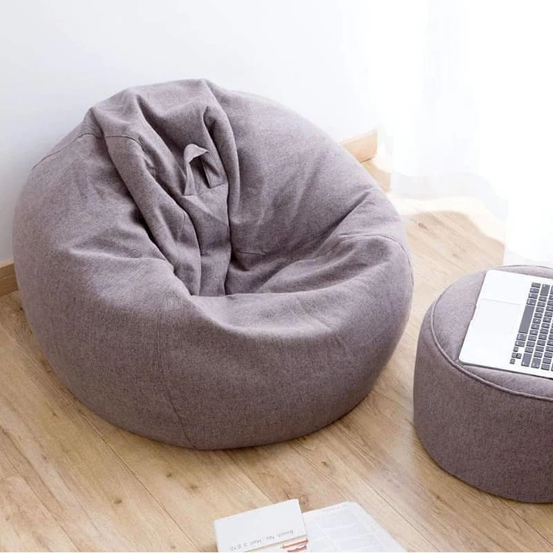 Чехлы для диванов Lazy BeanBag стулья без наполнителя мешок отдыха татами мебель