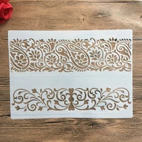 a4 29 21cm mandala flower diy stencils wall painting scrapbook coloring embossing album decorative paper card templatewall