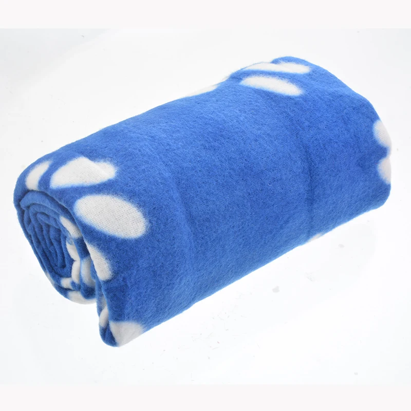 Одеяло для домашних животных кровать собак коврик кошек мягкий коралловый флис