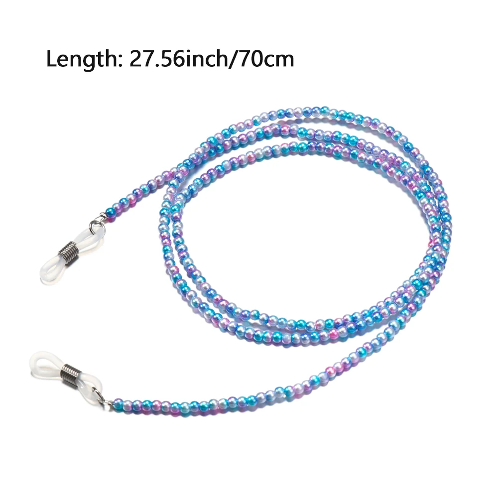 

Beaded Glasses Chain Holder Sunglasses Acrylic Lanyard Non-slip Reading Glasses Holder Strap Eyewear Braid Fashion Outdoor Sport