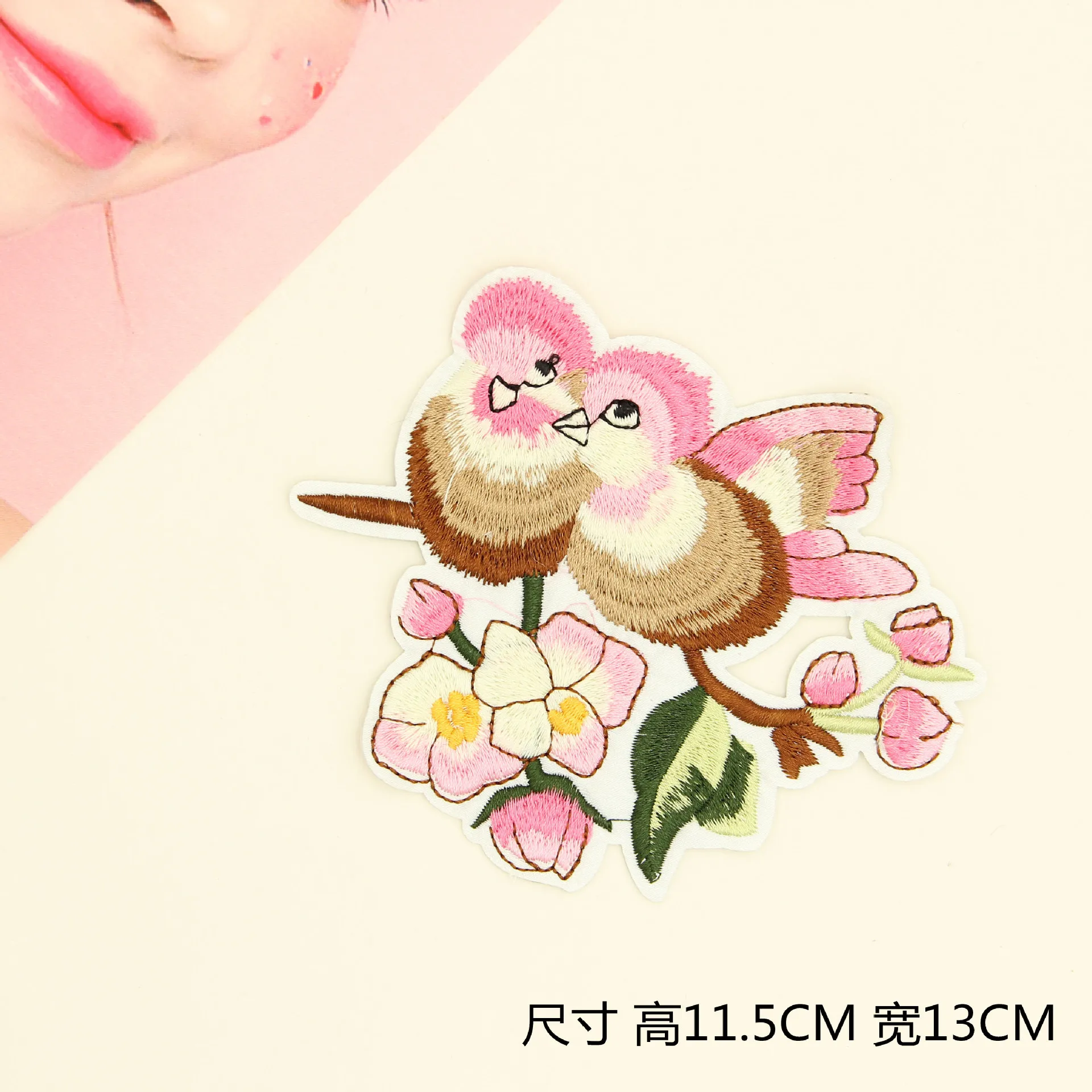 Патчи с вышивкой птицами для одежды аппликация вышивки животных аксессуары брюк