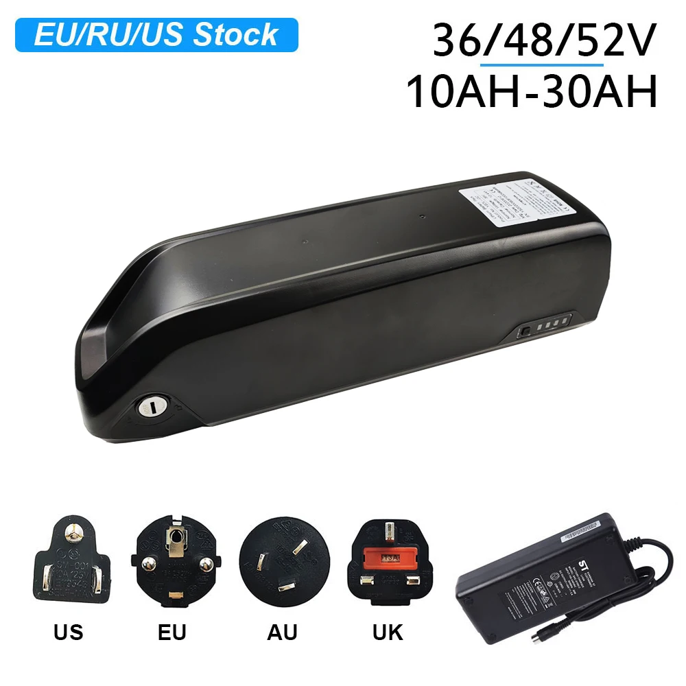 Аккумулятор для электровелосипеда Samsung литий ионный аккумулятор 18650 36 в 48 52 10 Ач 20