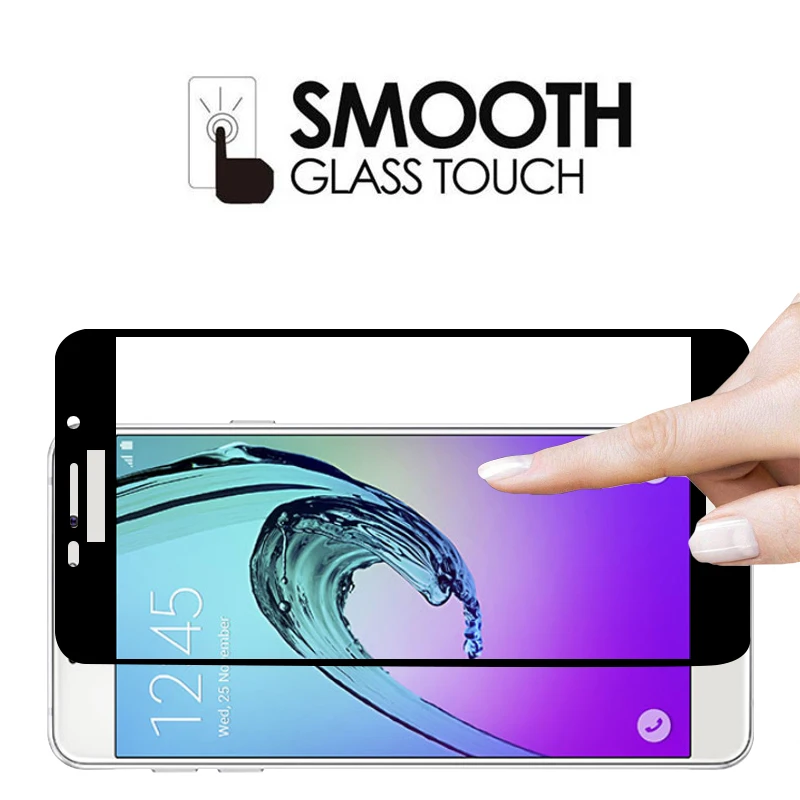 Чехол для samsung a7 2016 чехол из закаленного стекла Защита экрана galaxy a 7 7a a72016 защитный
