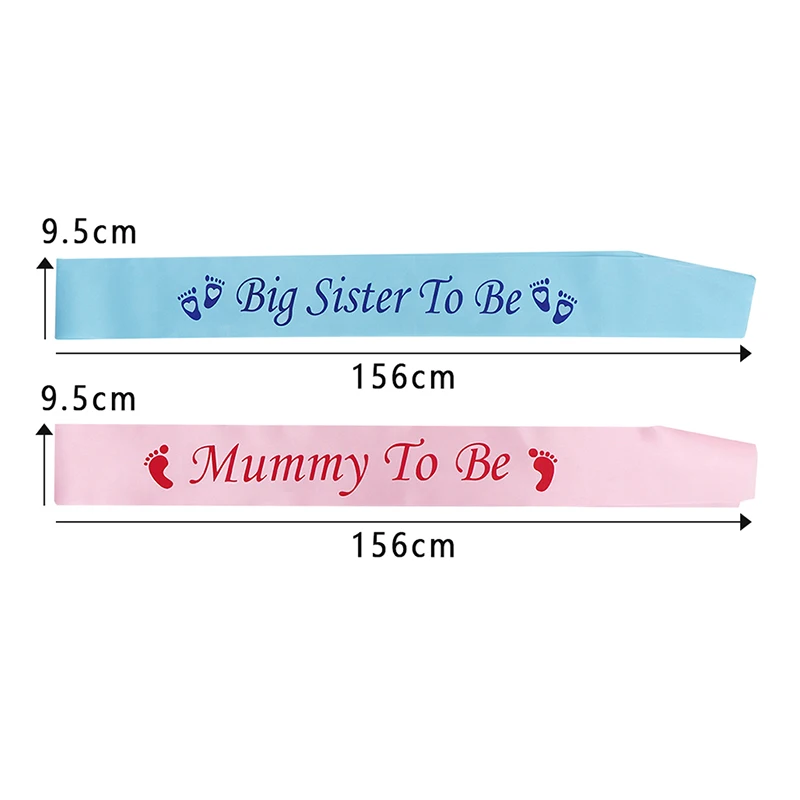 Newborn Party Decoration Pregnant Mom Favor Gift Mommy Mum To Be Sash Baby Boy Girl Shower Sash156x9.5cm | Дом и сад