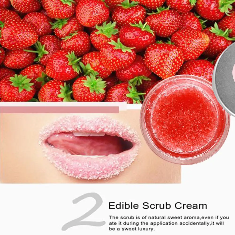 

Lip Scrub Care Exfoliating, Fading Lip Wrinkles, Anti-drying, Exfoliating Moisturizing Tender Lipstick 20g