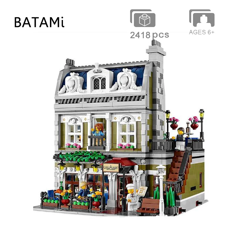 Модель конструктора Кирпича Игрушки совместимы с создателями городской Уличный