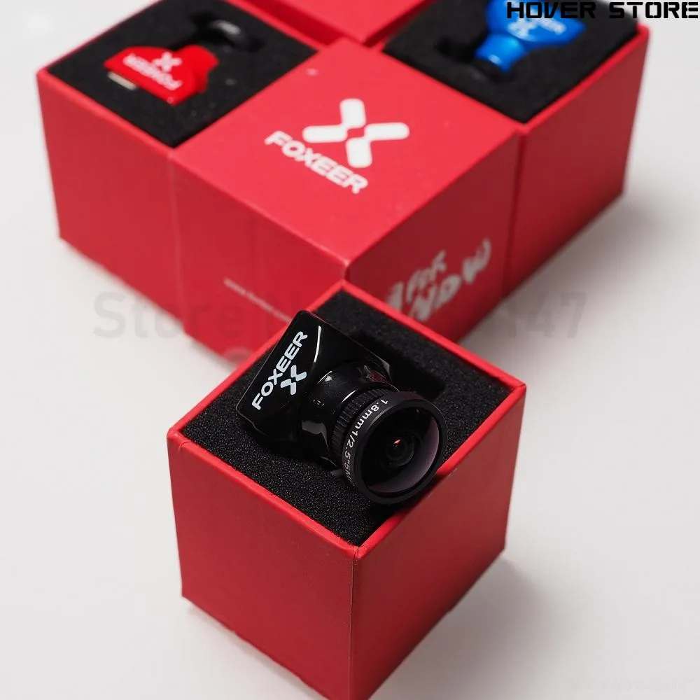 Высококачественный Foxeer Arrow Mini/standard/Micro Pro PAL FPV камера 1,8/2,1 мм с OSD черный/синий/красный для FPV RC Дрон