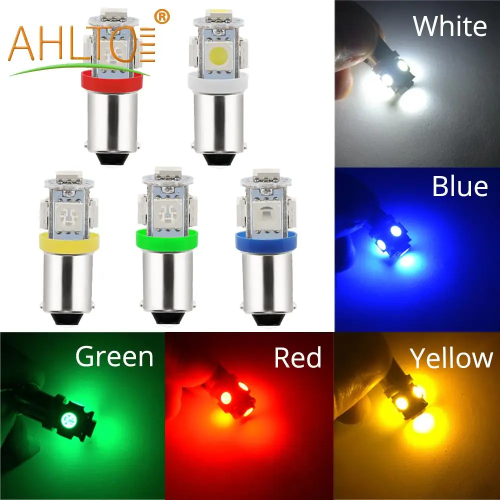 1 шт. автомобильный тормозной фонарь светодиодный светильник T11 BA9S 5050 5SMD Купол