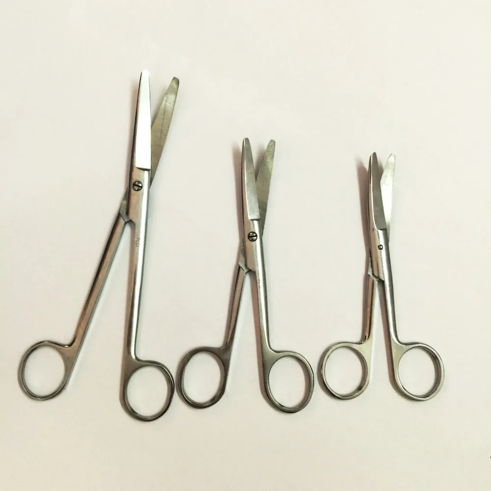 Хирургические ножницы из нержавеющей стали бытовые для Медицинских Салфеток