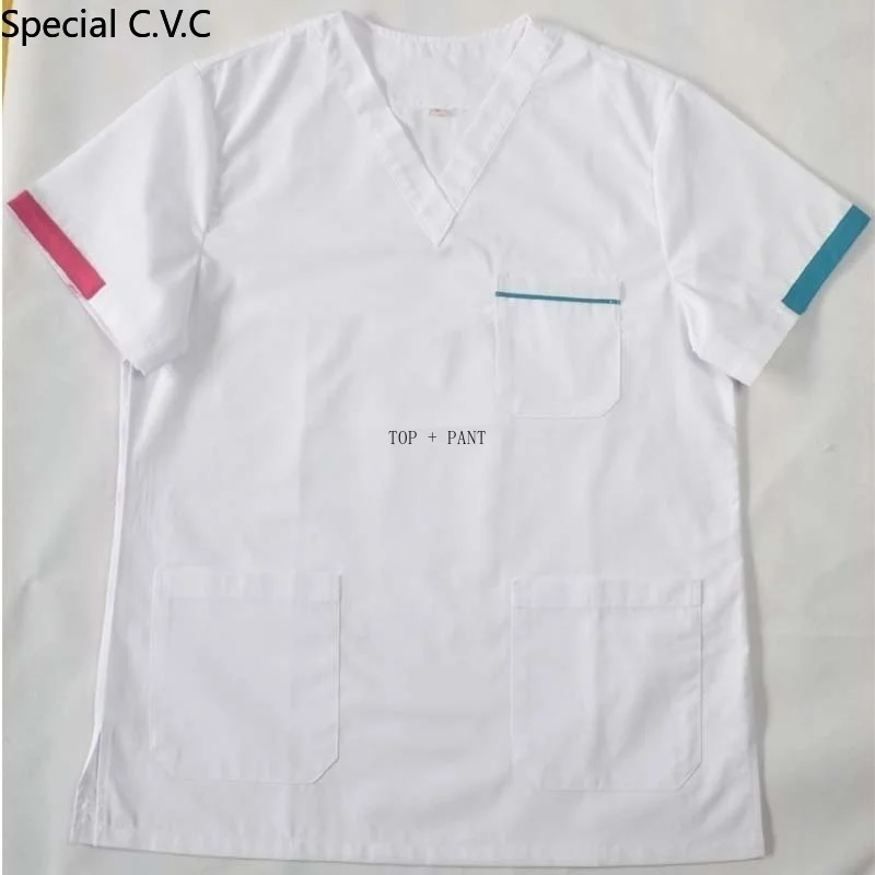 Костюм медицинский мужской из топа с коротким рукавом и шортов|Медицинский