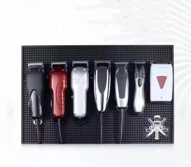 Парикмахерская парикмахерский коврик салон черный гибкий Противоскользящий ПВХ