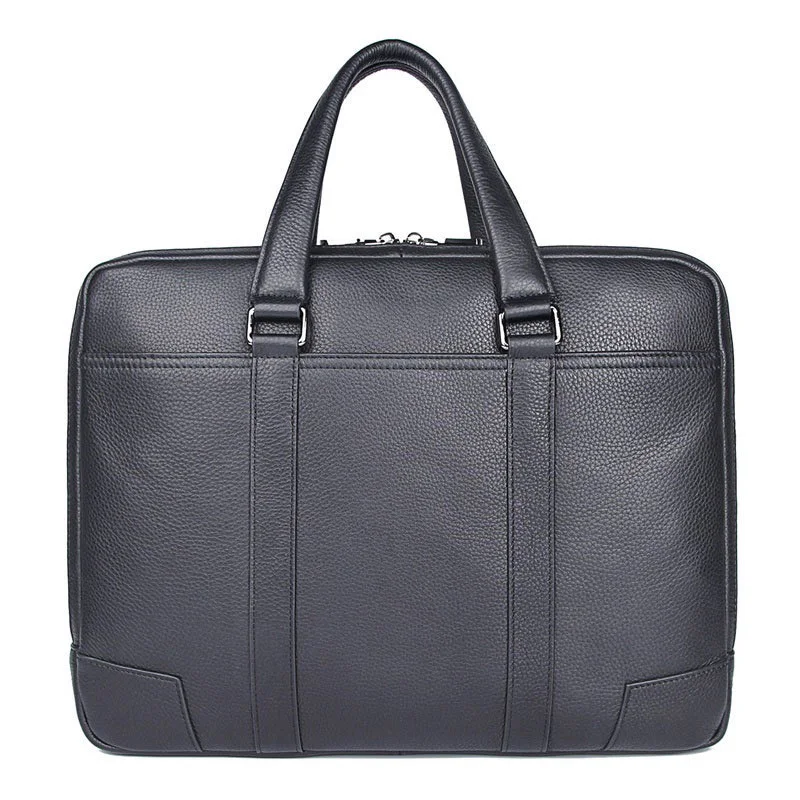 

Men Briefcase Genuine Leather Messenger Office Bags Laptop Men Maletines Hombre Cuero Genuino Men's USSR Portfolio