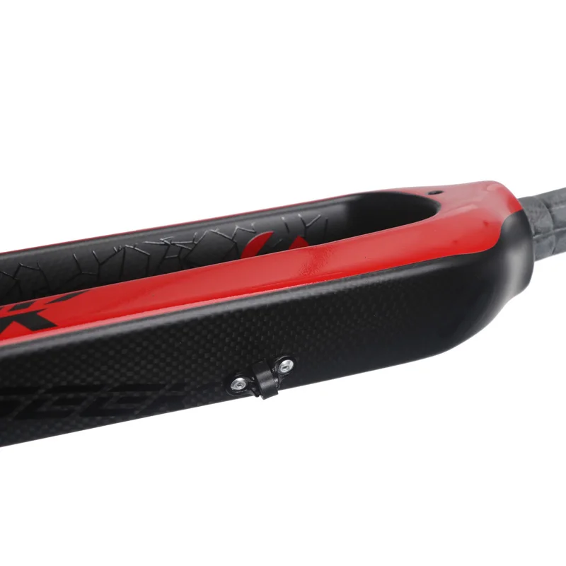 TOSEEK 2018 Велосипедная вилка из углеродного волокна Mtb дорожный горный велосипед 26/27