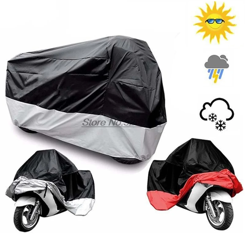 

Motorcycle cover UV anti Rain for Motorcycle Gloves Rain Waterproof Motorbike Cover Honda Cover Rain Poncho Motorcycle Kit Efi