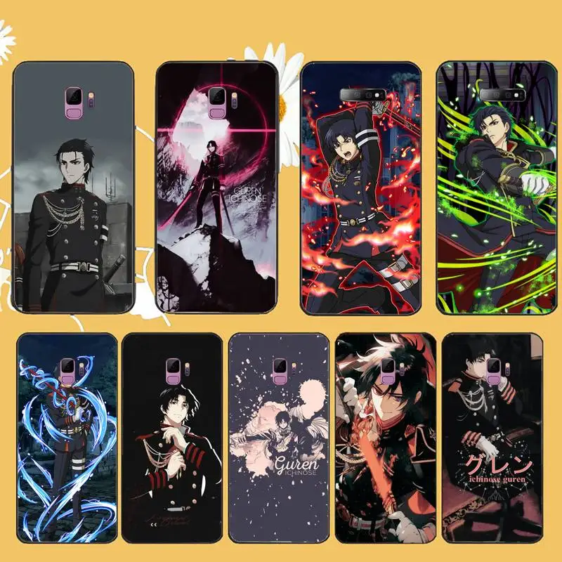 

Guren Ichinose Japan anime Phone Case For Samsung galaxy A S note 10 7 8 9 20 30 31 40 50 51 70 71 21 s ultra plus