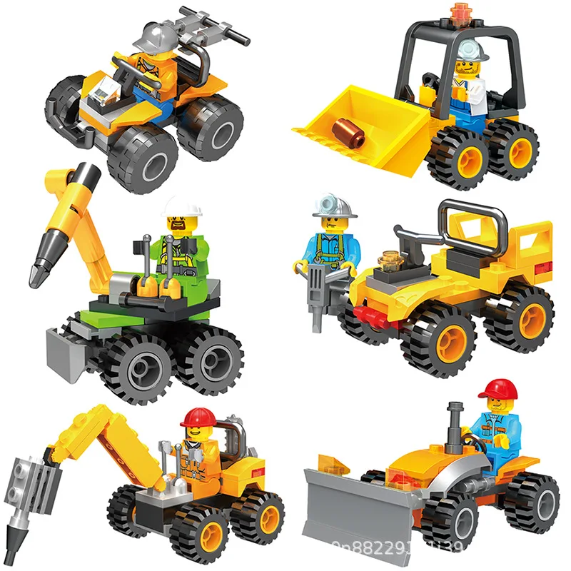 

Building Blocks Compatible with Lego Children's Toys Small Particles Assembled, Early Education Educational Children's Toy Gifts