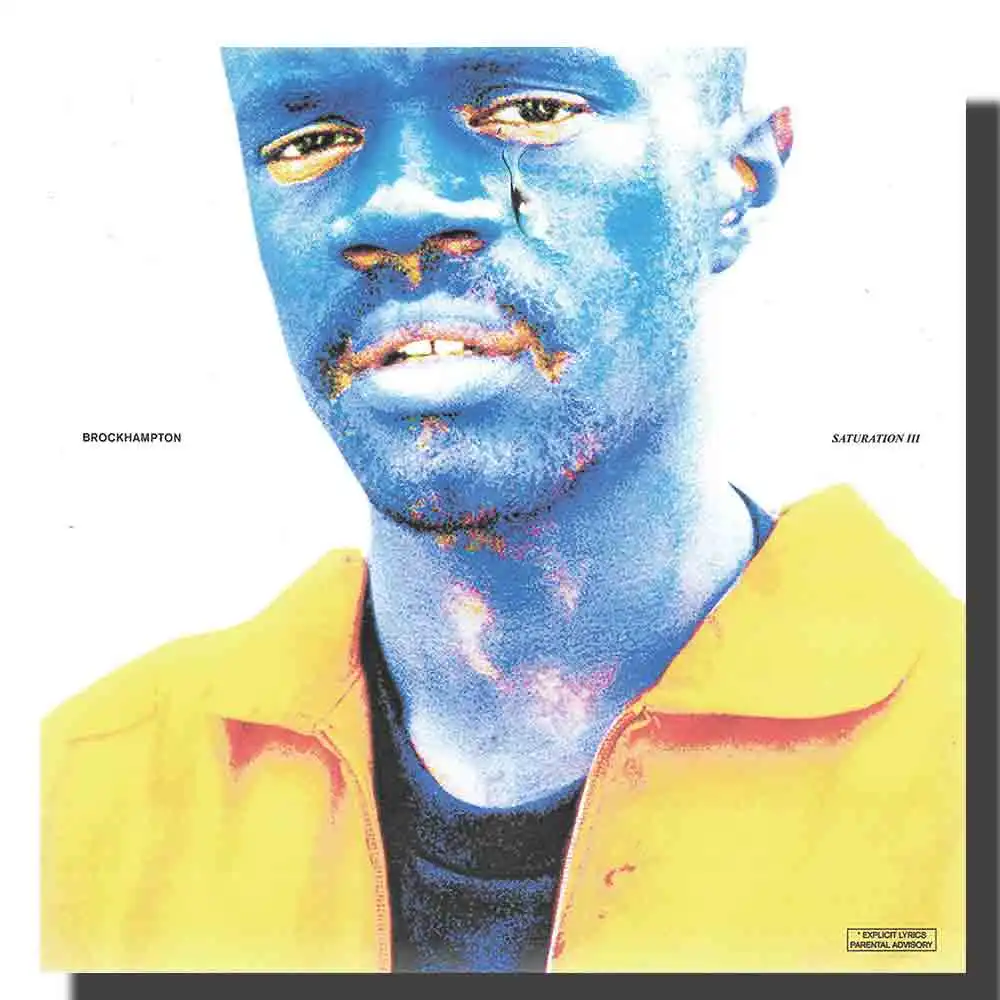 M437 брокхэмптон насыщенность 3 новый постер в стиле хип хоп рэп Обложка альбома 24x24