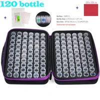 607080120 bottles 5d diamond painting accessories tools storage box carry case diamant painting tools container bag