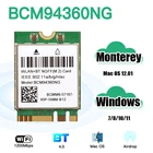 1200 Мбитс BCM94360NG Двухдиапазонная 2,4G5 ГГц NGFF M.2 карта Wi-Fi 802.11AC для MacOS Airdrop Handoff Hackintosh