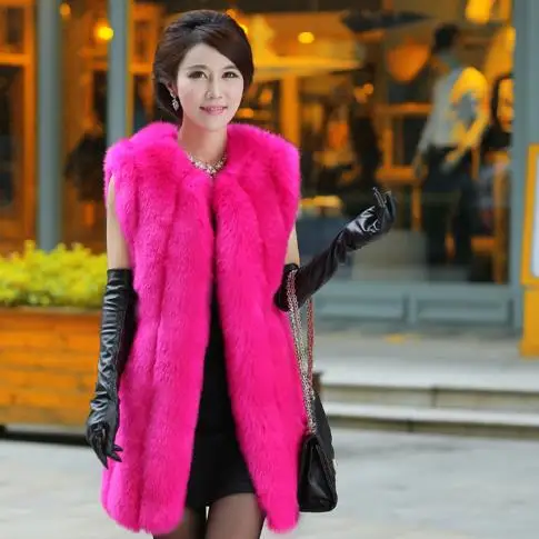 Кисть из меха норки Для женщин пальто 2020 зимнее с искусственным лисьим мехом