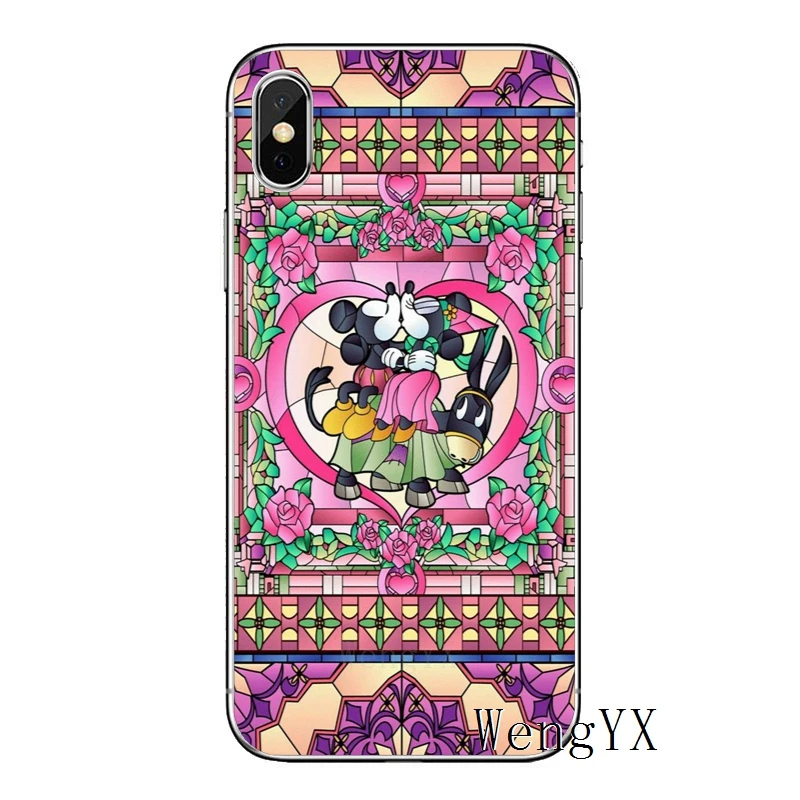 Милый мультяшный Микки Минни Маус для samsung Galaxy A10 A30 A40 A50 A60 A70 huawei P30 lite pro P Smart Y6 мягкий чехол - Цвет: minnie-mouse-A-05