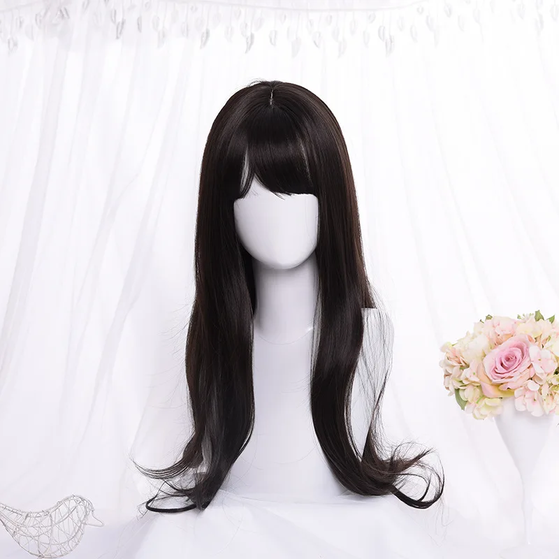 

Women Lolita Cosplay Wigs Kawaii Wig Hair Heat Resistant Synthetic Wig Halloween Carnival Party