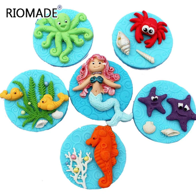 Силиконовая форма Осьминог для украшения торта|Формы тортов| |