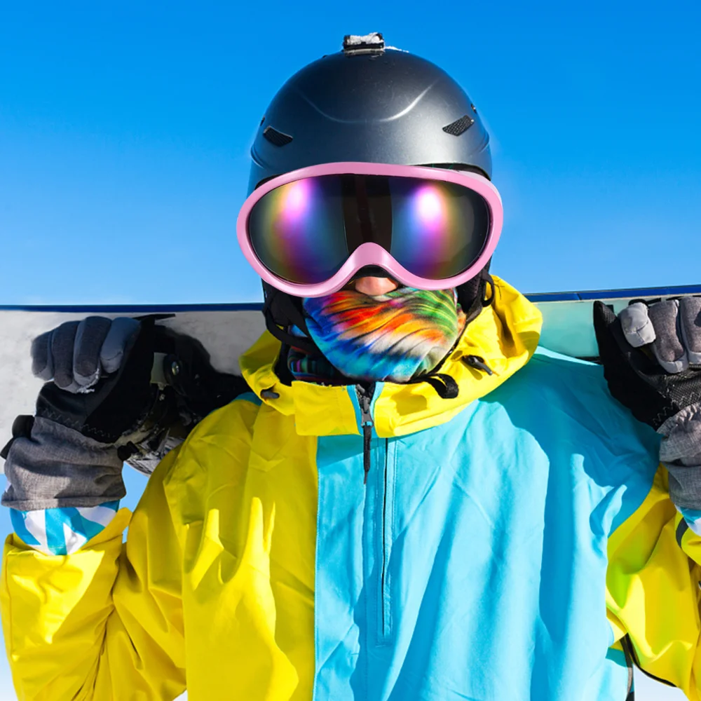 

1 Pair Cycling Goggles Protective Goggles Mountaineering Anti-Glare Ski Goggles