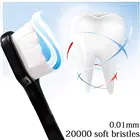 Ультрамягкая зубная щетка для взрослых, 23 шт., зубная щетка es Micro-Nano 20000, зубная щетка с мягкой щетиной для чувствительных зубов, десен для полости рта
