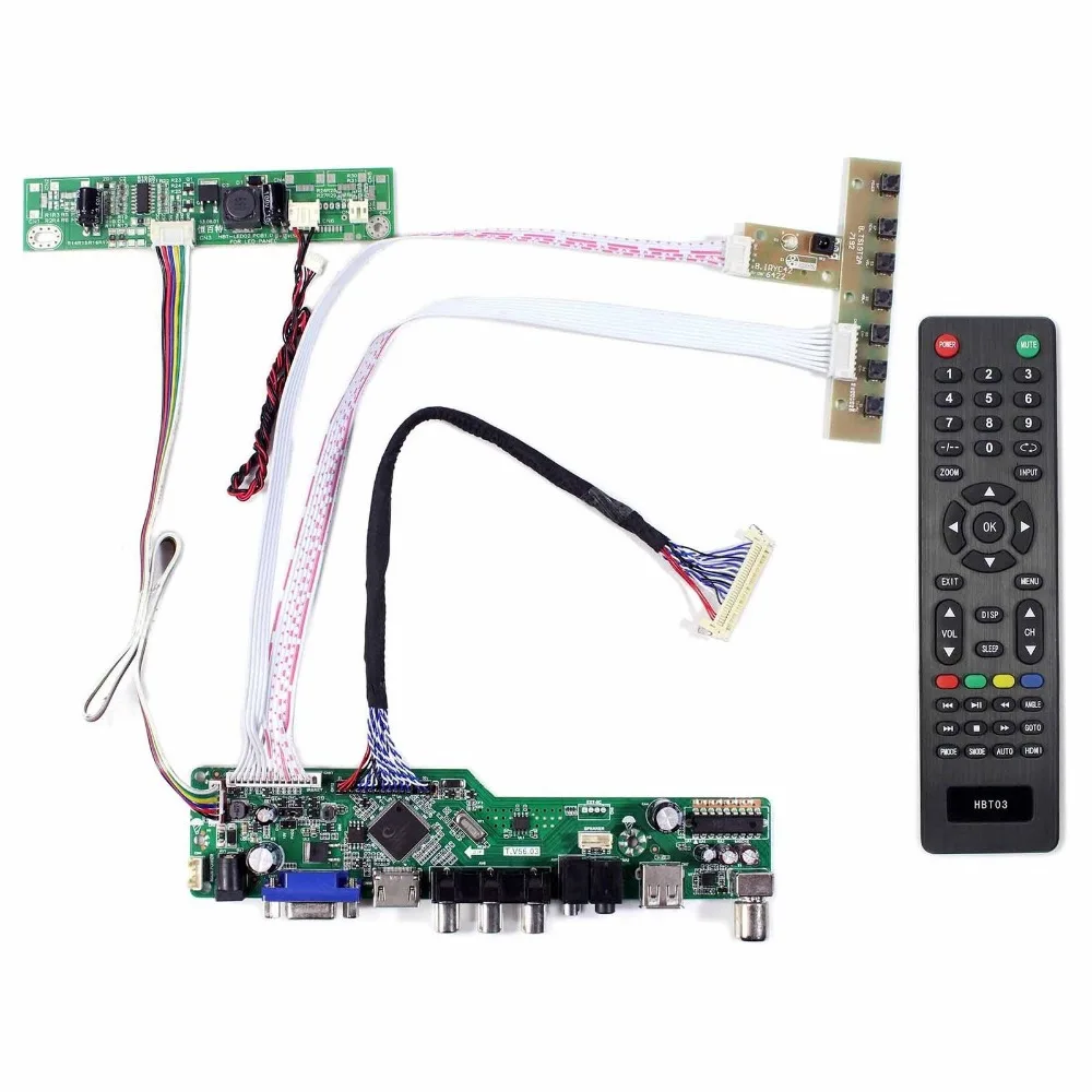 

Latumab Driver Board for LM230WF3-SLB1 / LM230WF3-SLB2 LCD LED 23" Screen Display TV+HDMI+VGA+USB 1920×1080 Controller Board
