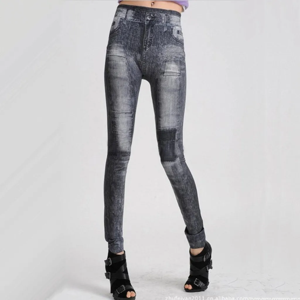 Новые поступления модные популярные женские джинсовые узкие брюки Стрейчевые
