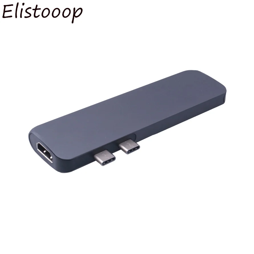 USB C к Hub type адаптер Micro SD TF 2 3 0 для Apple notebook MacBook Pro|Кабели VGA| |