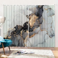 marble window curtains living room outdoor fabric drapes curtain home decor for bedroom living room kirchen