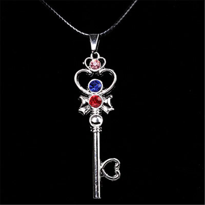 DIY ожерелье кулон аксессуары Сейлор Мун волшебная палочка из сплава праздничный