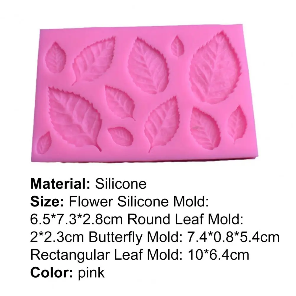 

50% Dropshipping!4Pcs Cake Mold Elastic Non-stick Silicone Home Heat-resistant Baking Mold for Cake Making