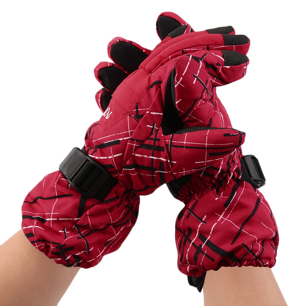 

Зимние теплые перчатки унисекс для езды на мотоцикле и сноуборде водонепроницаемые ветрозащитные