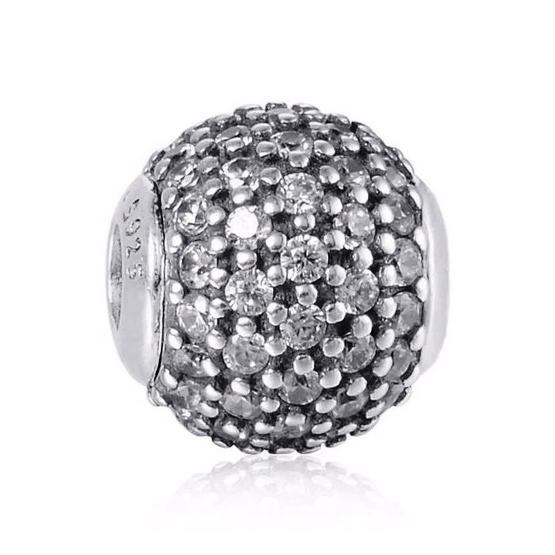 

Fits for Pandora Essence Bracelets Generosity Charms With Cubic Zirconia 100% 925 Sterling Silver Beads Free Shipping