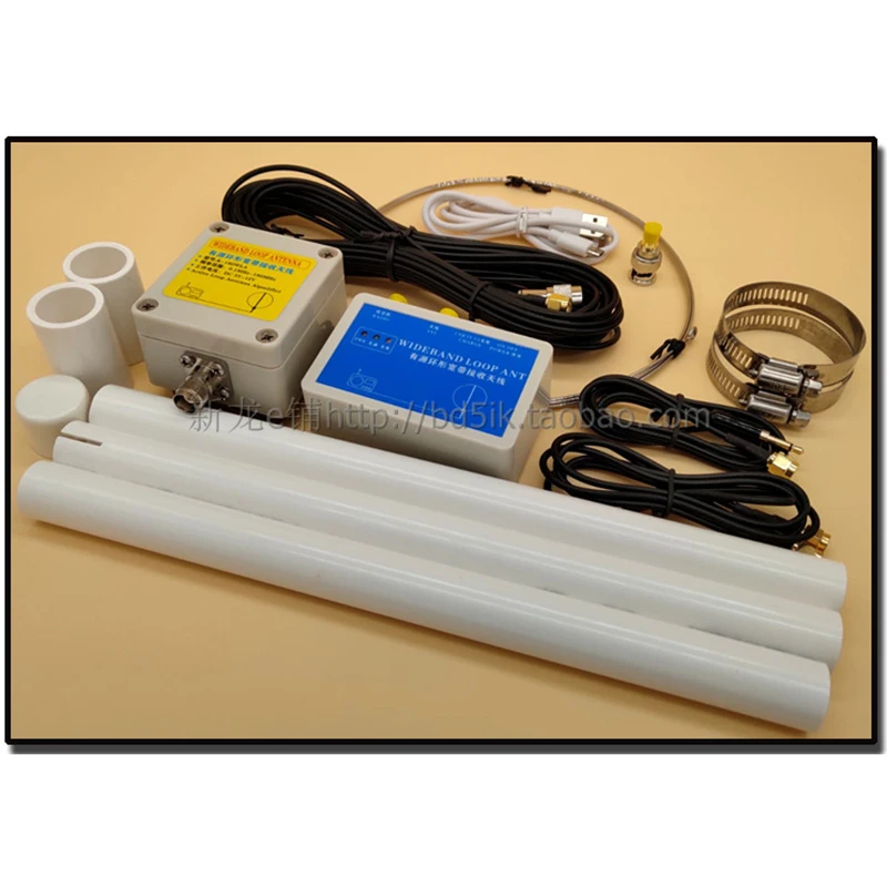 0.1MHz-180MHz 20dB K-180WLA Active Loop Broadband Receiving Antenna small loop short wave SDR radio antenna H3-008 | Электроника