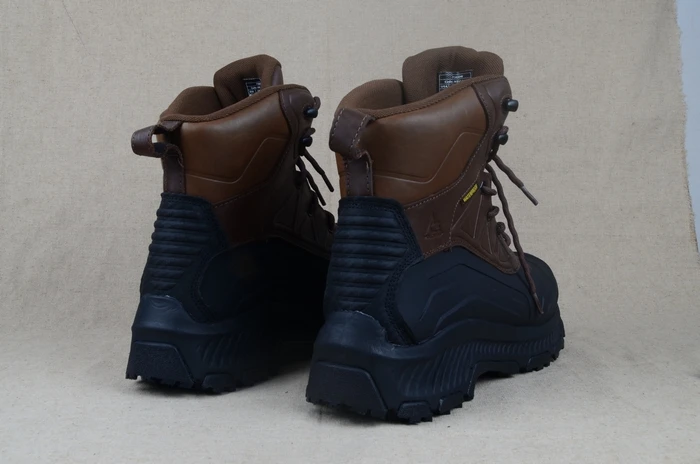 Мужские рабочие ботинки из воловьей кожи со стальным носком для треккинга охоты