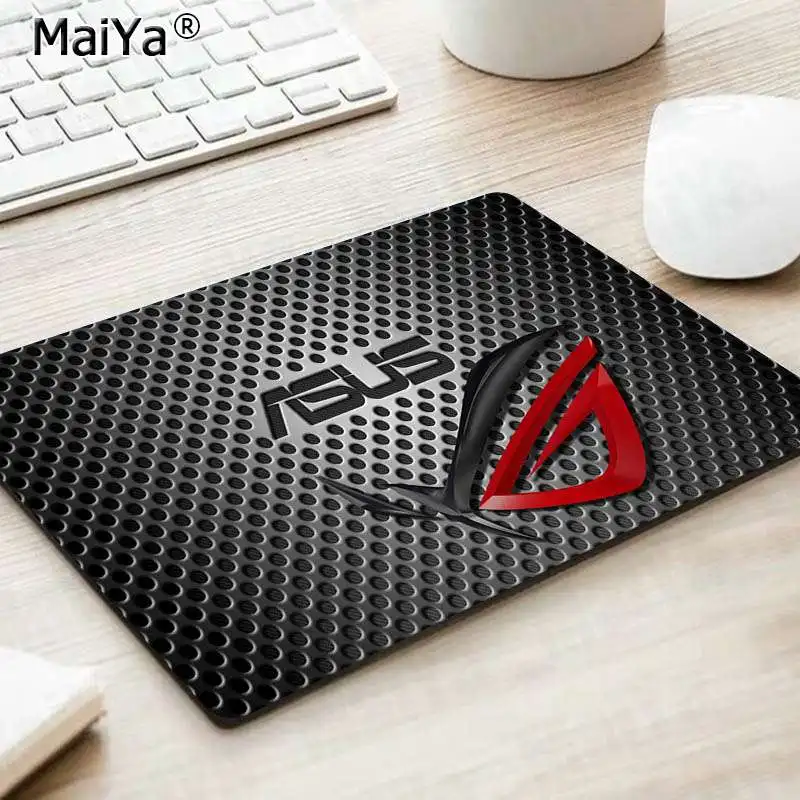 MaiYa свой собственный коврик Asus логотип красивый коврик для мышки в стиле аниме игровой коврик мышь - Цвет: No Lock Edge25x29cm