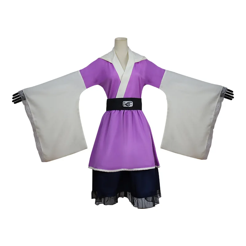 Аниме Косплей Костюм гиуга Хината Акацуки косплей кимоно Униформа Хэллоуин