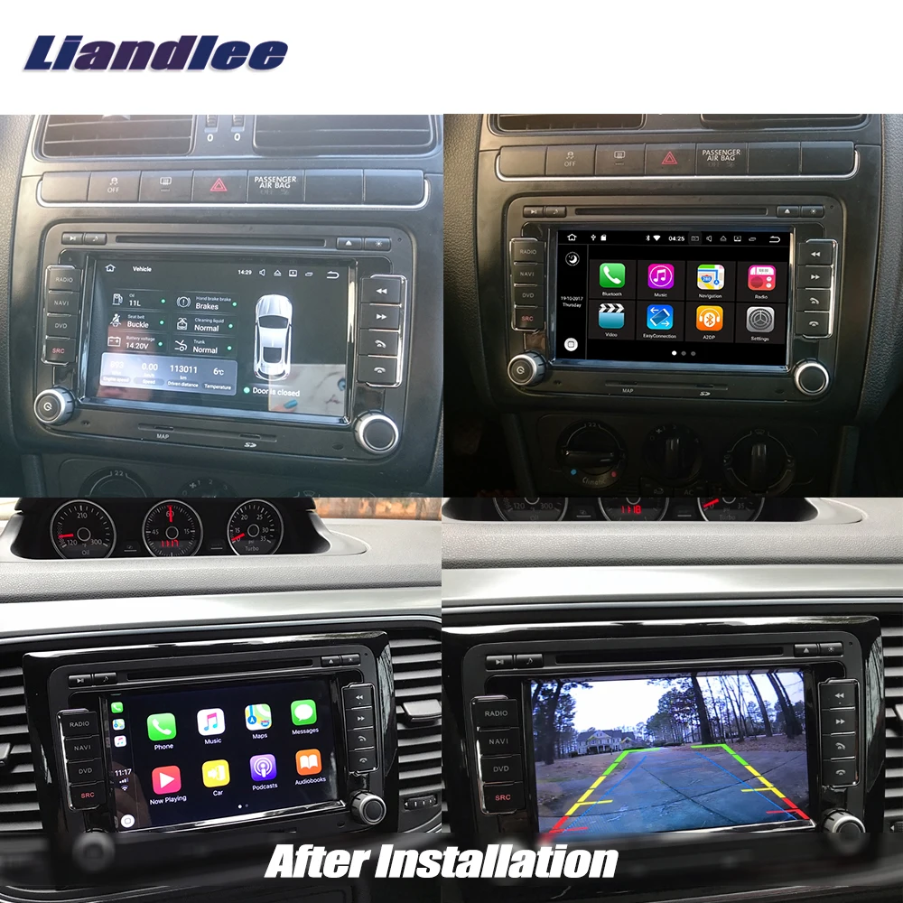 Liandlee для Volkswagen VW Multivan 2010 2015 Android автомобильное радио CD DVD плеер GPS навигация карты