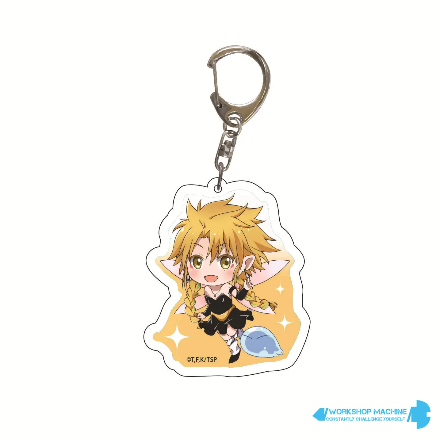 

That Time I Got Reincarnated As A Slime Rimuru Tempest Acrylic Animation Keychain, Mobile Phone Pendant, Backpack Pendant