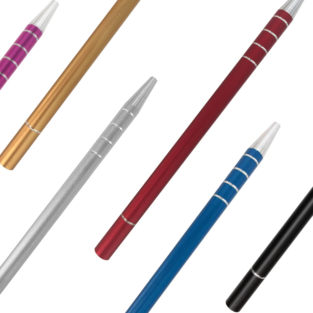 Горячая прическа ручка с гравировкой 10 шт. Нержавеющая сталь бритвенные лезвия