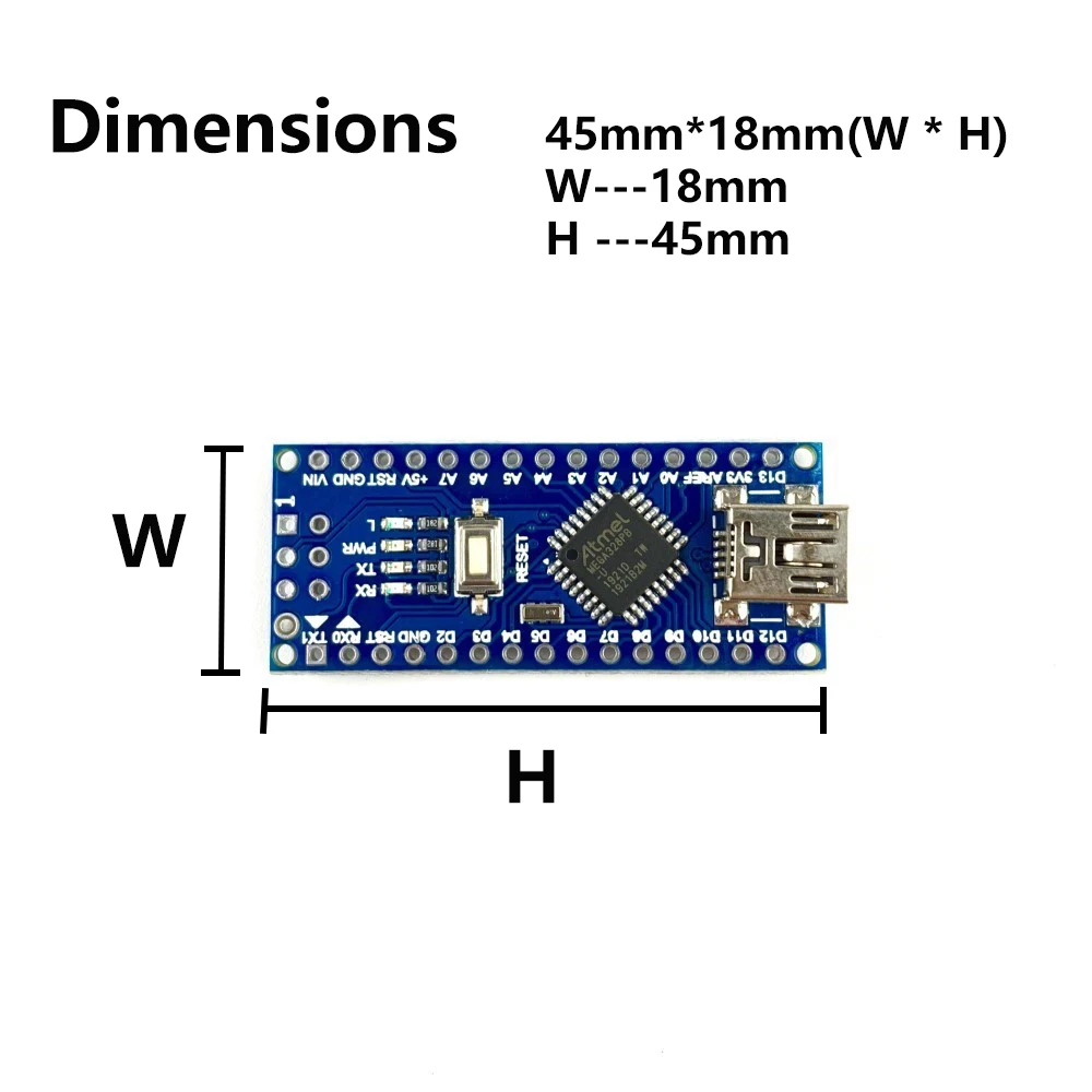 NANO 3.0 Type-C USB с Загрузчиком совместимый контроллер Nano для arduino CH340 драйвер 16 МГц